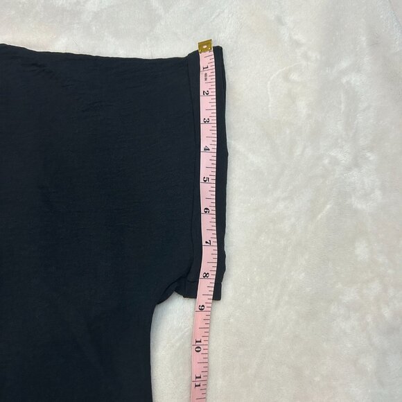 She & Sky Black Women's Top Size Medium Petite - Picture 8 of 11